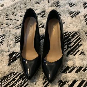 Show Dazzle - Black 6in Heels